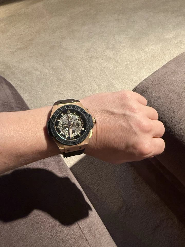 Rare Hublot Rose Gold King Power Big Bang Men's Watch - 701.OQ.0180.RX - Image 2 of 4