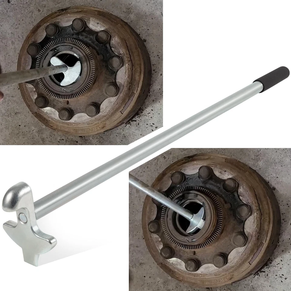 Herramienta de eliminación de extractor de sello de aceite de cubo 5085 eje de dirección 28" de largo Foto 2 de 4