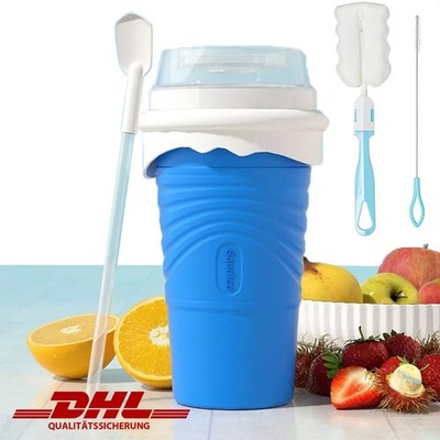 Slush Becher Frozen Magic Slushy Becher Silikon Eis Becher DIY Smoothie-Maker DE
