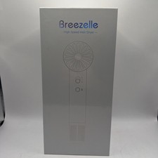 Breezelle Diffuser Hair Dryer White Professional High-Speed Hair Blow Dryer