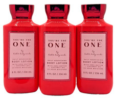 Bath & Body Works LOT of 3 Bottles You're The One Daily Body Lotion Cream 8 oz
