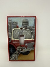 Waverley Home Classics For Kids Fire Truck Light And Dalmatian Switch Cover