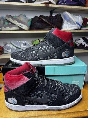 Size 13 - Nike Dunk Prem SB BP QS High Paparazzi