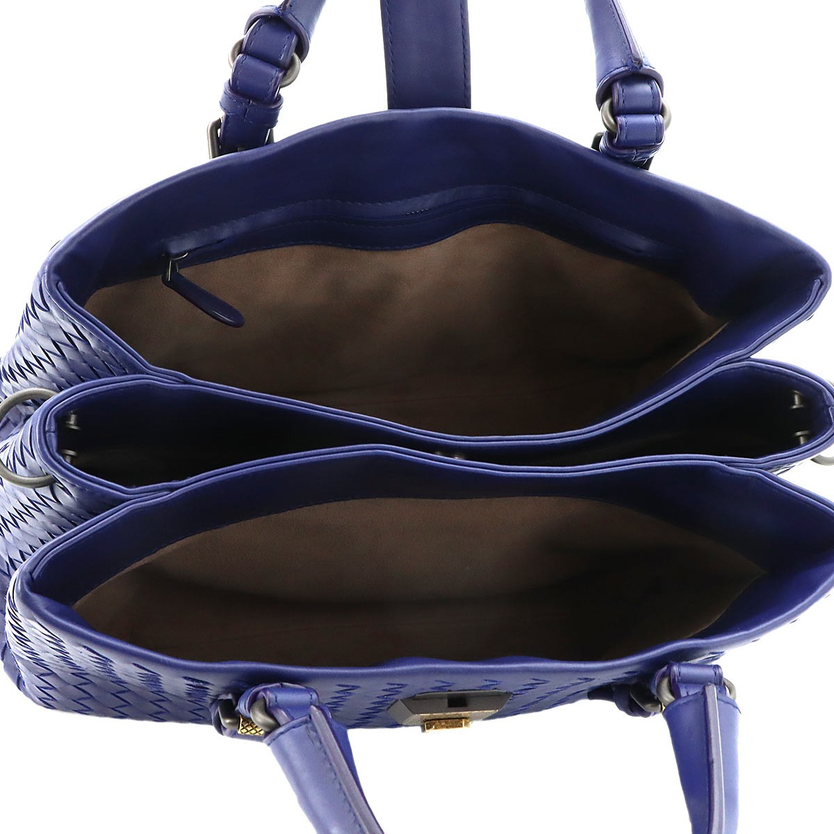 Bottega Veneta Intrecciato Small Roma 2-Way Leather Tote Bag image 7