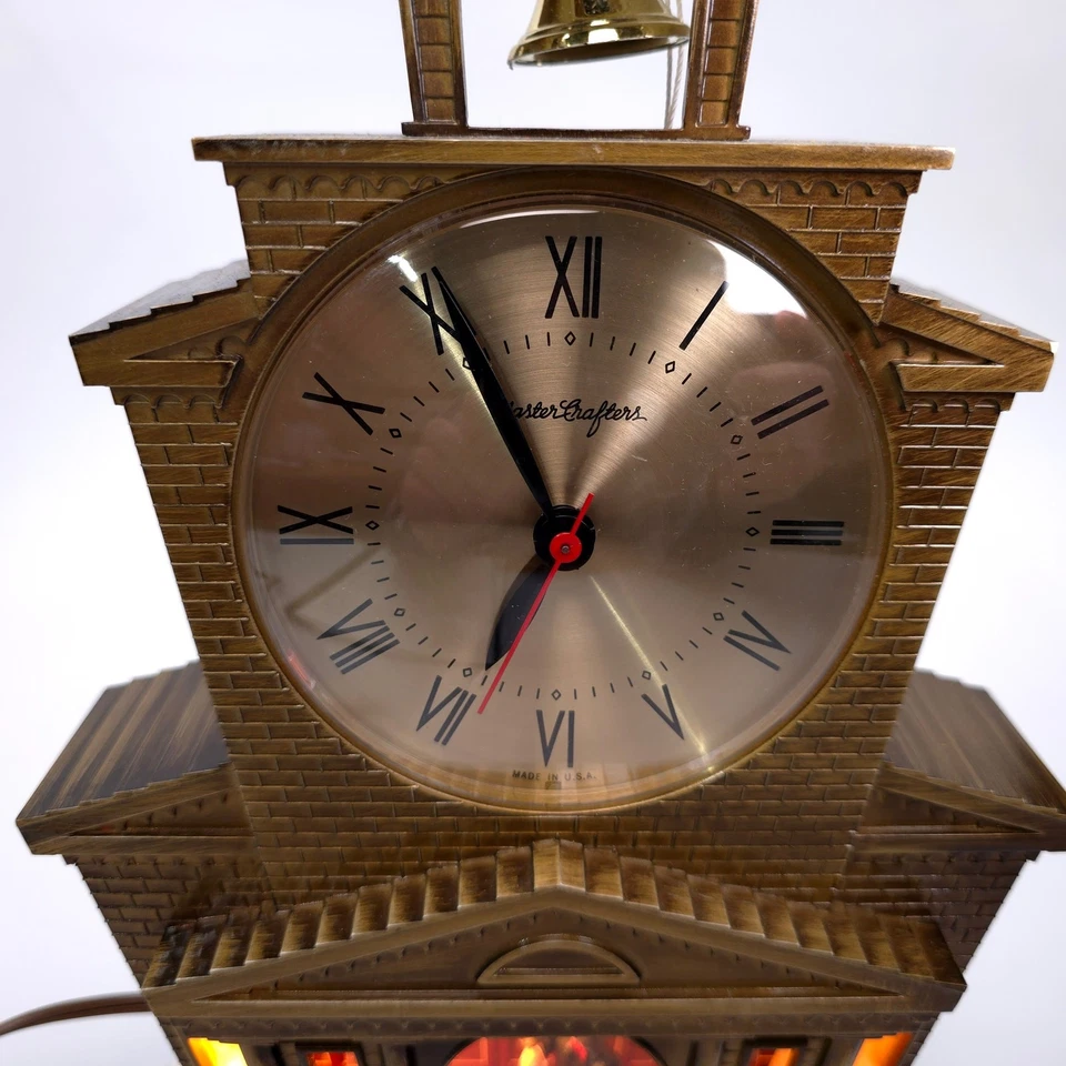 Iglesia elevada en movimiento animada Mastercrafters de colección #560 con campanario Foto 4 de 4