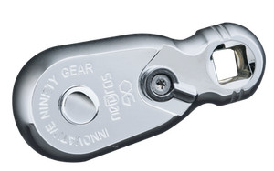 Nepros 1/4" Square Drive Ratchet Handle — 90-Tooth Flexible Head, Compact & Precision-Made In Japan