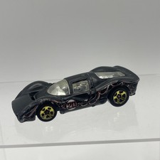 Hot Wheels Ferrari P4 Black 2001 Diecast Car 1:64 Scale Rare Vintage D21