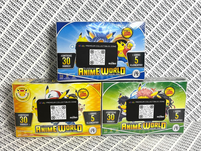 3 BOXES- POKEMON ANIME WORLD PIKACHU COSPLAY 3- PERU 2026 - FREE SHIPPING
