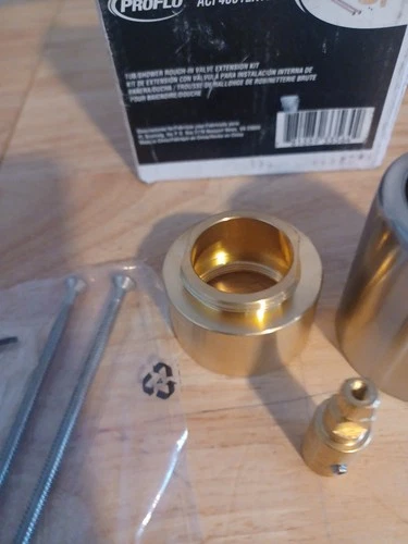 PROFLO ACF4001EXTBN Deep Rough In Extension Kit -Brushed Nickel - Picture 3 of 7