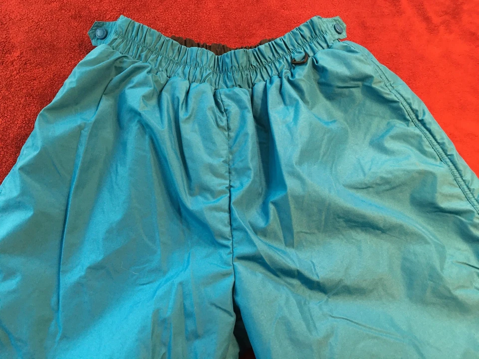 Columbia Sportswear Pantalones de esquí para nieve para mujer L Azul Nylon Elastizado Cintura Logo Foto 2 de 4