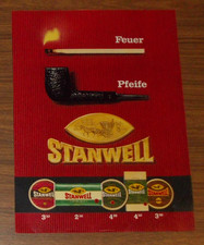 Seltene Werbung STANWELL Extra Mild Pfeifentabak - Feuer Pfeife Stanwell 1971