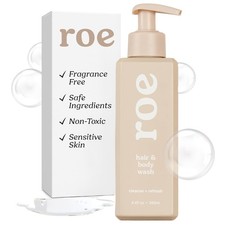 Roe Wellness Toddler Baby Body Wash Shampoo Moisturizing Sensitive Skin Fragranc