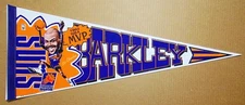 PHOENIX SUNS CHARLES BARKLEY 1993 MVP NBA FULL SIZE WINCRAFT PENNANT