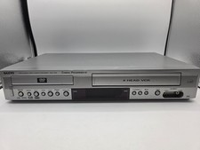 Sanyo DVW-7100A DVD VCR Combo Player - Silver WORKS GREAT 