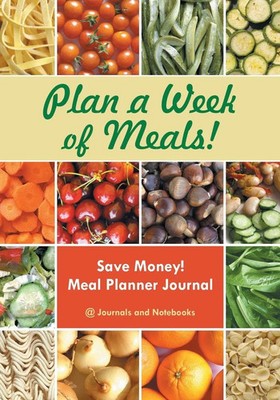 *Journals Notebooks | Plan a Week of Meals! Save Money! Meal Planner Journal
