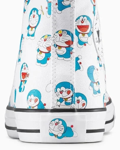 Scarpe alte Converse x Doraemon Chuck Taylor All Star edizione limitata bianche