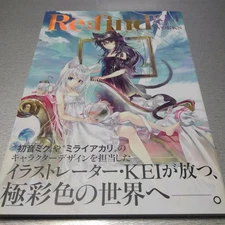 Refind KEI Art Works Book by KEI Featuring Hatsune Miku Designs