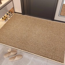 Absorbent Door Mat Geometric Patterns Stain and Fade Resistant Entrance Welcome