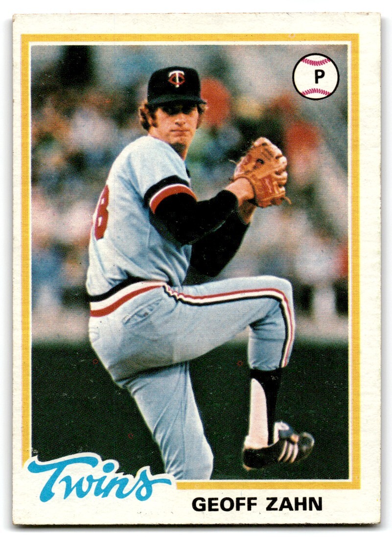 1978 Topps Geoff Zahn Minnesota Twins #27 | eBay