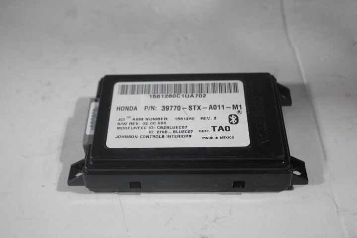 2010 2011 2012 2013 Acura MDX Bluetooth Module Hands Free 39770-STX-A011-M1