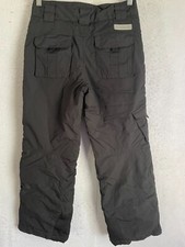 Columbia Epic Explorer II Ski Snowboard Snow Pants Youth Sz Large 14 / 16 Black