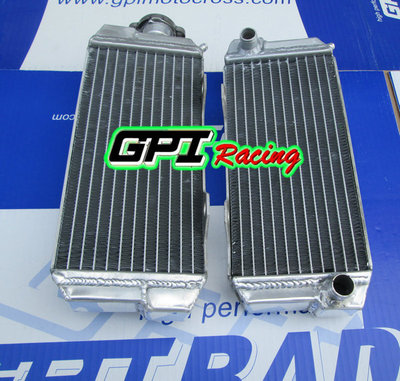 GPI RACING Kühler Set Für Honda ATC250R 1985-1986 - Linker + Rechter Aluminium Kühler