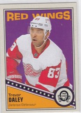 19/20 OPC...TREVOR DALEY...RETRO PARALLEL...CARD # 354...RED WINGS