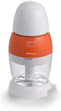 Ariete 439 Gratì Turbo Grattugia Elettrica 200W con Dosatore e Coperchio Bianco
