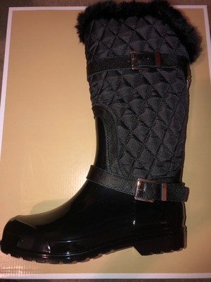 fulton quilted rain boot
