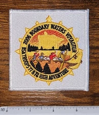 Northern Tier Boundary Waters Voyageur High Adventure Area Troop 72 & 77 Patch