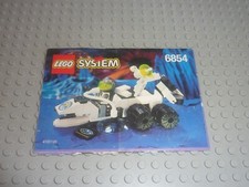 LEGO Notice de Montage Instruction Espace / Space Set 6854-1: Alien Fossilizer