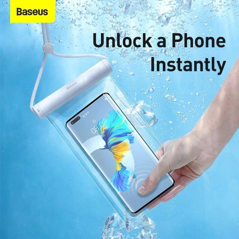 Underwater Case Cover Waterproof Phone Pouch Universal Baseus - Image 4 of 4