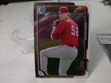 2015 Bowman Draft Chrome #132 - Chris Ellis - Los Angeles Angels  15-119