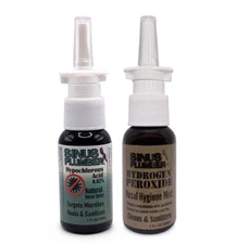 Sinus Plumber Anti-Cold 2 Pack Deal Hypochlorous Acid & Hydrogen Peroxide Spray