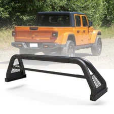 Adjustable Sport Bar Truck Bed Chase Rack Roll Bar For 2020-2025 Jeep Gladiator
