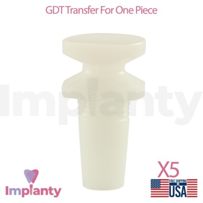 5x GDT Dental Impression Coping Transfer For One Piece Fixture OPI Dentistry