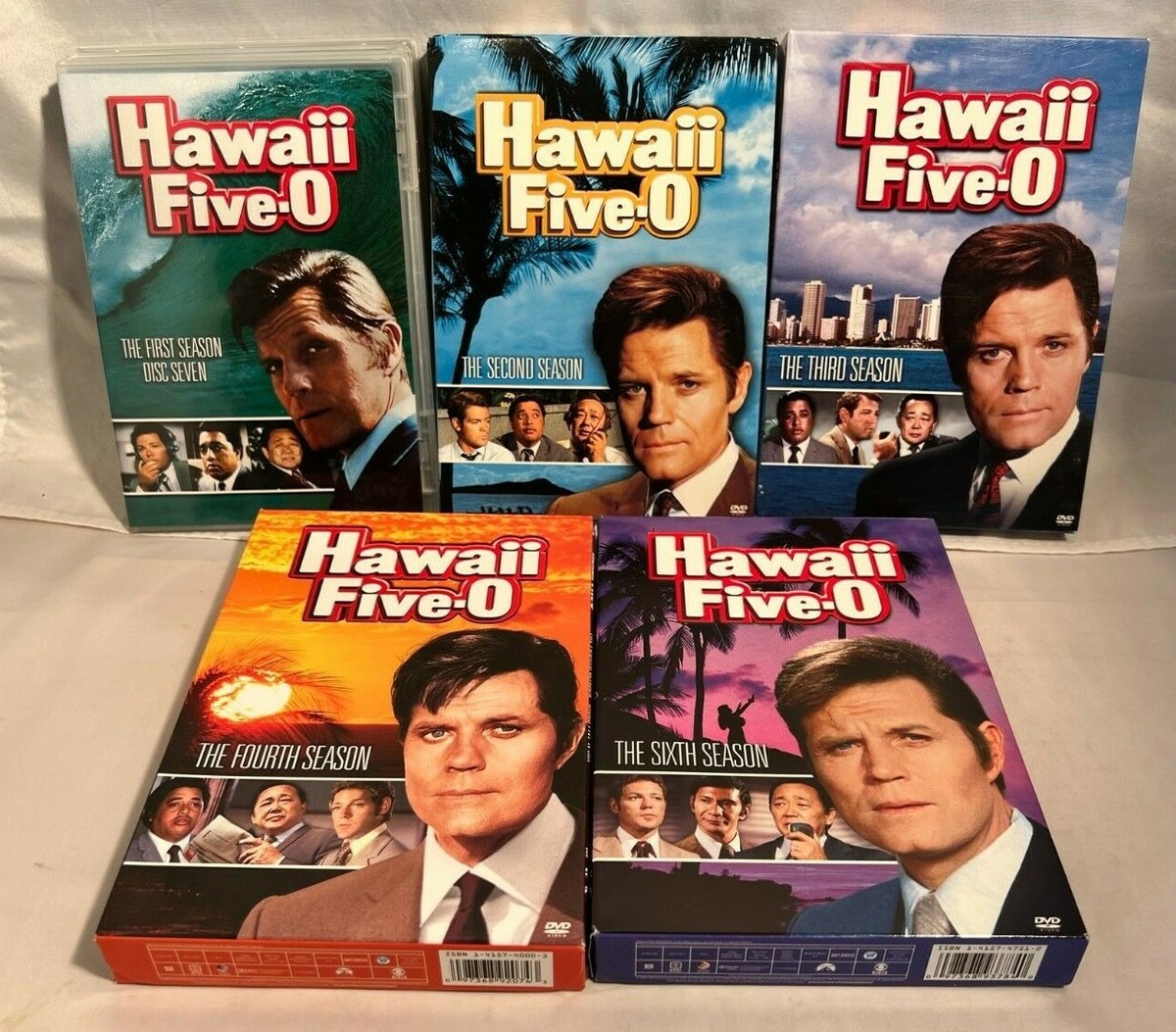 Hawaii Five - O (Original Series) LOT Box Set: Seasons 1, 2, 3,4 & 6 1968 - 1973 Hawaii Five - O (Original Series) LOT Box Set: Seasons 1, 2, 3,4 & 6 1968 - 1973