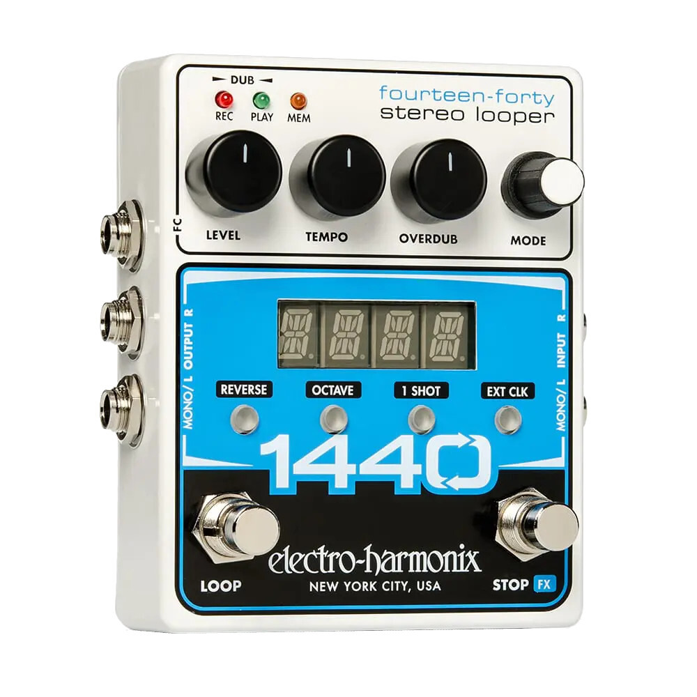 Педаль гитарных эффектов Electro-Harmonix 1440 Stereo Looper с блоком питания