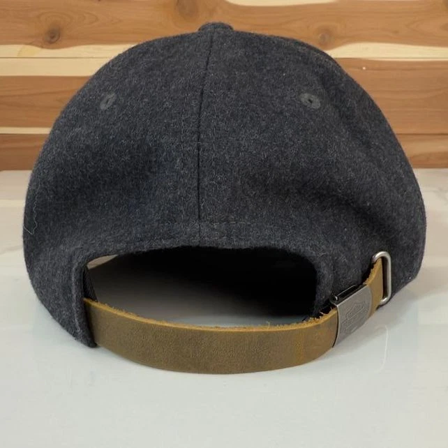 Harley Davidson Wool Blend Baseball Cap w/ Classic Bar&Shield Logo Orange Black - Image 3 of 4