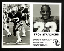 1980s Troy Stratford Boston College All American Running Back Football VTG Photo