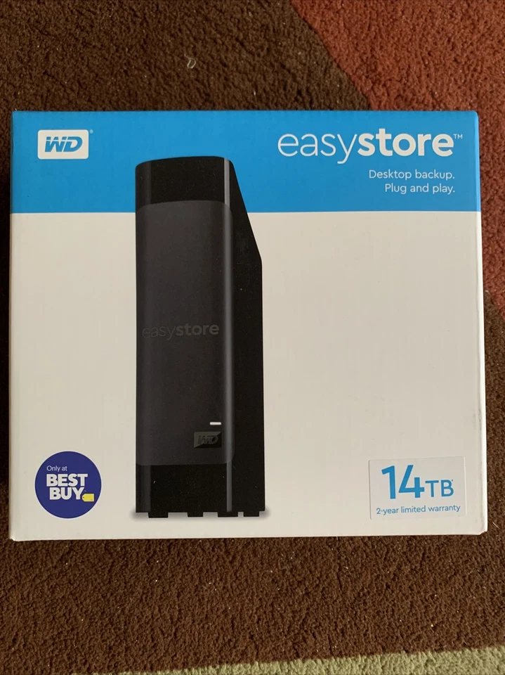WD EASYSTORE DESKTOP BACKUP 14TB  - Image 3 of 4