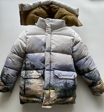 $3400 Gucci x The North Face Trail Print Down Puffer Jacket Uomo Taglia M