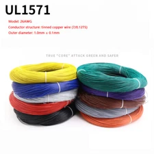 UL1571 Flexible Stranded Wire Cable 26 28 30 32AWG PVC Insulated Electronic Wire