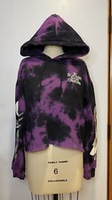 Disney The Nightmare Before Christmas Jack  Sally Sleeve Tie-Dye Hoodie XL