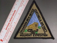 Boy Scout Philmont trek patch Centinela Dist CA 1961 9185LL