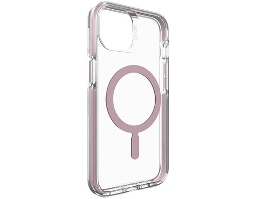 Hülle Für IPHONE 13/14 (6.1 ") GEAR4 Piccadilly Snap Mit D30 Pink Transparent - Bild 4 von 5