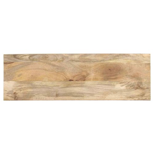 NNEVL Console Table 110x35x75 cm Solid Mango Wood - Picture 2 of 10