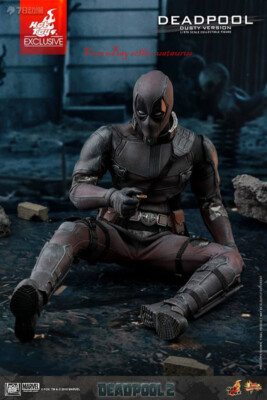 Perfect HotToys 1/6 Mms505 Deadpool (Dusty Version) In Stock New