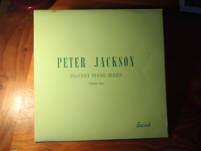 PETER JACKSON Instant Piano Series Vol 1 vinyl LP  SAC 5030
