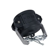 2 pcs Polypropylene Camlock Fittings 1-1/2" DC Standard Camlock Fitting Dust ...